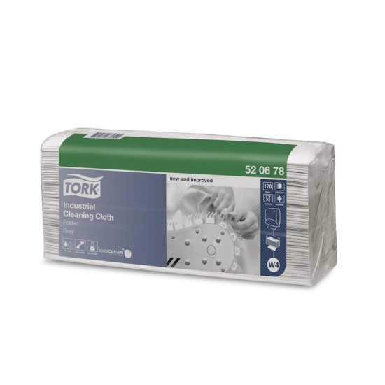 Lavete gri industriale din hartie pentru curățare exelCLEAN®, Tork Lavete gri industriale din hartie pentru curățare exelCLEAN®, Tork
