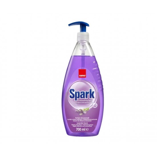 SANO SPARK LAVANDA, 700ml PUMP , detergent vase SANO SPARK LAVANDA, 700ml PUMP , detergent vase