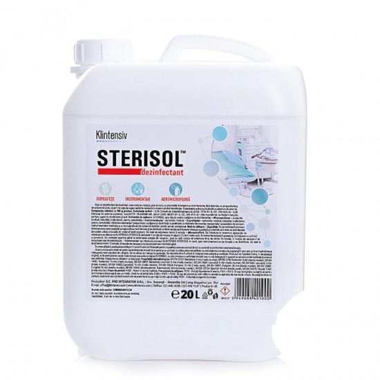 STERISOL™ – Dezinfectant pentru suprafete si instrumentar, 20L - Avizat MS