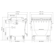 Eurocontainer verde din material plastic, cu capac plat, SULO, 1100 l  - Transport Inclus