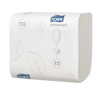 Hârtie igienică pliată, 2 straturi, Tork Advanced