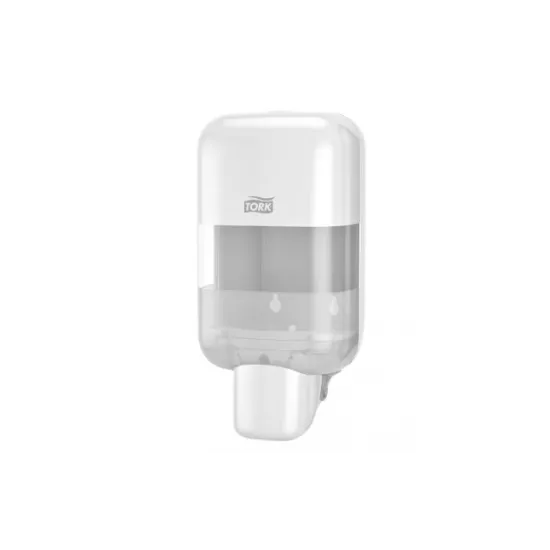 Tork Dozator de Săpun și Dezinfectant Mini Alb, 525 ml Tork Dozator de Săpun și Dezinfectant Mini Alb, 525 ml