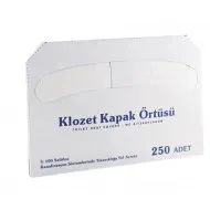 Acoperitori protectii pentru colacul de toaleta, 250 buc/set Acoperitori protectii pentru colacul de toaleta, 250 buc/set