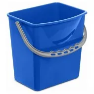 Galeata pentru carucior de curatenie profesional, culoare albastra, 6L