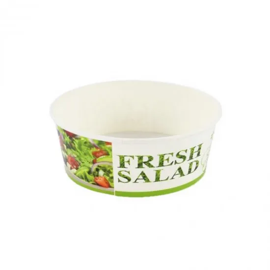 Caserola salata carton 550 GR, fara capac, 50 buc/set Caserola salata carton 550 GR, fara capac, 50 buc/set