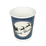 Pahare 8 oz perete dublu HOLY NIGHTS 25 buc/ set