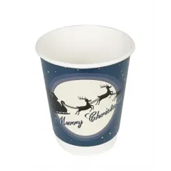 Pahare 8 oz perete dublu HOLY NIGHTS 25 buc/ set Pahare 8 oz perete dublu HOLY NIGHTS 25 buc/ set