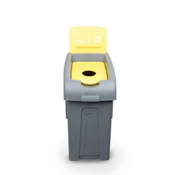 Coș PROCYCLE 24 pentru colectare selectivă – 50 litri (Plastic / Metal)