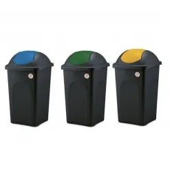Cos gunoi Multipat colectare selectiva - 60 litri
