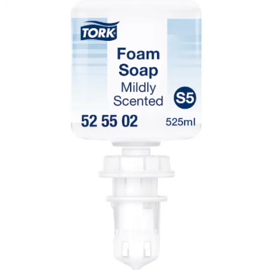 Săpun spumă pentru spălarea mâinilor Tork Mildly Scented Mini, 525ml Săpun spumă pentru spălarea mâinilor Tork Mildly Scented Mini, 525ml