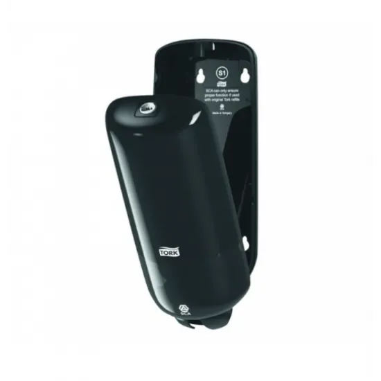 Dozator sapun lichid 1L Tork, negru Dozator sapun lichid 1L Tork, negru