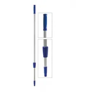 MANER TELESCOPIC ALUMINIU  2 PCS x 1.50 M ( 3 M ), BLUE GRIP