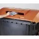 Eurocontainer din plastic, 1100L, capac rotund, inchizatoare pentru capac - colectare ambalaje- Transport Inclus