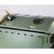 Eurocontainer din plastic, 1100 L, capac rotund, verde, inchizatoare pentru capac - colectare sticla - Transport Inclus