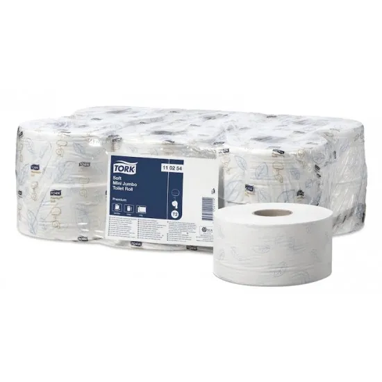 Hartie igienica Mini Jumbo Tork Premium, 2 straturi, 170m Hartie igienica Mini Jumbo Tork Premium, 2 straturi, 170m