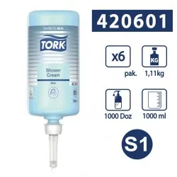 Sampon si gel de dus cremos Tork, 1L Sampon si gel de dus cremos Tork, 1L