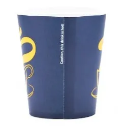 Pahare de carton 8 Oz color (236 ml), 50 buc/set