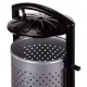 Cos stradal pentru gunoi, Gri, Metal, 60 L Cos stradal pentru gunoi, Gri, Metal, 60 L