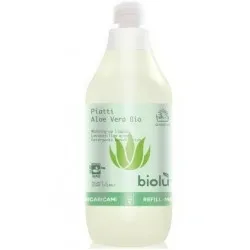 Detergent ecologic pentru spalat vase cu aloe vera, 1L - Biolu                                      