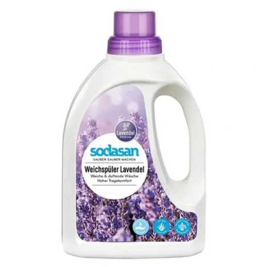 Balsam bio pt. rufe cu Lavanda 750ml Sodasan Balsam bio pt. rufe cu Lavanda 750ml Sodasan