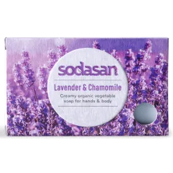 Sapun crema bio lavanda si musetel 100g SODASAN                                                     