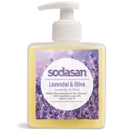 Sapun lichid gel de dus bio lavanda masline 300ml SODASAN