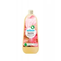 Sapun lichid gel de dus bio trandafir masline 1L SODASAN