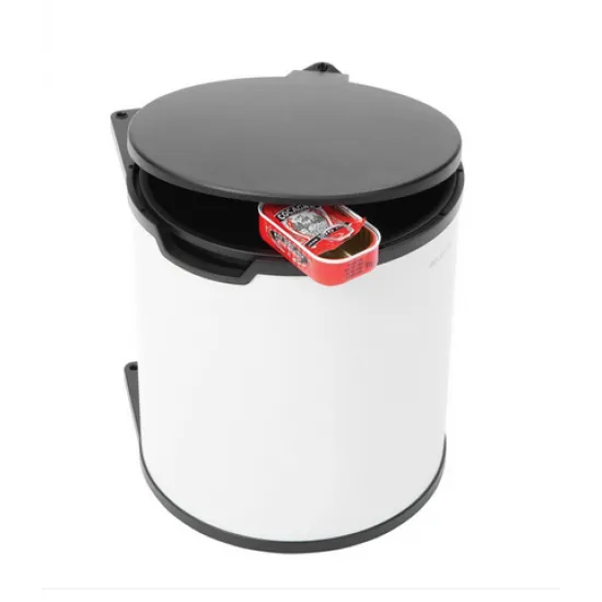 Cos de gunoi Built-in Bin, 15L - alb Cos de gunoi Built-in Bin, 15L - alb