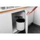 Cos de gunoi Built-in Bin, 15L - alb Cos de gunoi Built-in Bin, 15L - alb