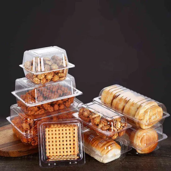 Caserole transparente cu capac atasat 150 gr, 100 buc/set Caserole transparente cu capac atasat 150 gr, 100 buc/set