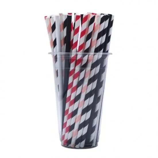 Paie drepte BIO, 8 *240 mm, 100 buc/set Paie drepte BIO, 8 *240 mm, 100 buc/set