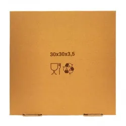 Cutie pizza 32*32*3.5 cm kraft