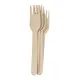 Furculite de lemn, 160 mm, 100 buc/set Furculite de lemn, 160 mm, 100 buc/set
