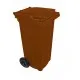 Pubela HDPE CLD 240L maro - Transport Inclus Pubela HDPE CLD 240L maro - Transport Inclus