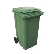 Pubela HDPE CLD 240L verde- Transportul nu este inclus