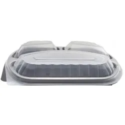 Capac caserole meniu 1/2/3 compartimente, 50 buc/set Capac caserole meniu 1/2/3 compartimente, 50 buc/set