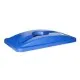 Capac deseuri amestecate pentru container Slim Jim de 87 si 60 L, albastru, RUBBERMAID Capac deseuri amestecate pentru container Slim Jim de 87 si 60 L, albastru, RUBBERMAID