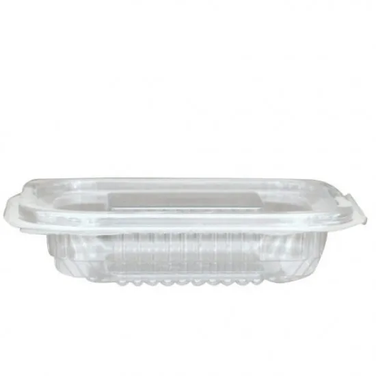 Caserole transparente cu capac atasat 150 gr, 100 buc/set Caserole transparente cu capac atasat 150 gr, 100 buc/set