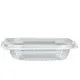 Caserole transparente cu capac atasat 150 gr, 100 buc/set Caserole transparente cu capac atasat 150 gr, 100 buc/set