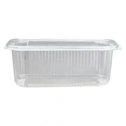 Caserole transparente cu capac atasat 1000 gr, 100 buc/set Caserole transparente cu capac atasat 1000 gr, 100 buc/set