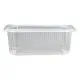 Caserole transparente cu capac atasat 1000 gr, 100 buc/set