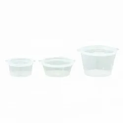 Sosiere cu capac 30 CC, 50 buc/set Sosiere cu capac 30 CC, 50 buc/set