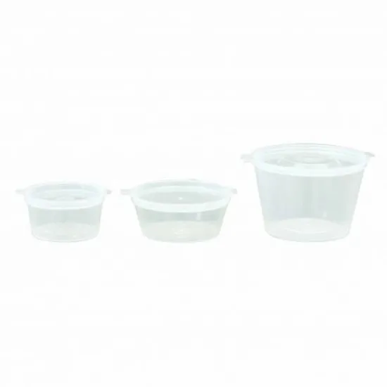 Sosiere cu capac 30 CC, 50 buc/set Sosiere cu capac 30 CC, 50 buc/set