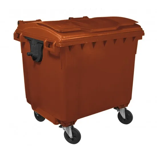 Container HDPE CLF 660L cu capac plat- Transportul nu este inclus Container HDPE CLF 660L cu capac plat- Transportul nu este inclus