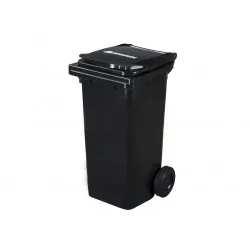 Pubela HDPE CLD 240L neagra- Transportul nu este inclus