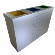 OSLO SS Set de reciclare din otel inoxidabil cu mai multe compartimente