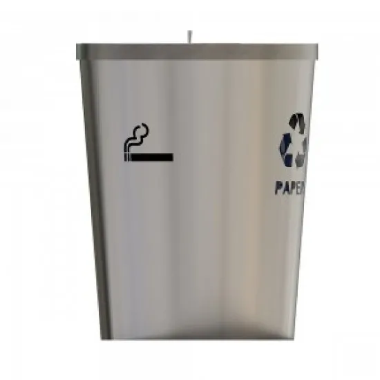 GENEVE AS Set modern pentru reciclare cu scrumiera incorporat