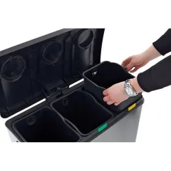 Cos de gunoi pentru interior 3 x 12 l Cos de gunoi pentru interior 3 x 12 l