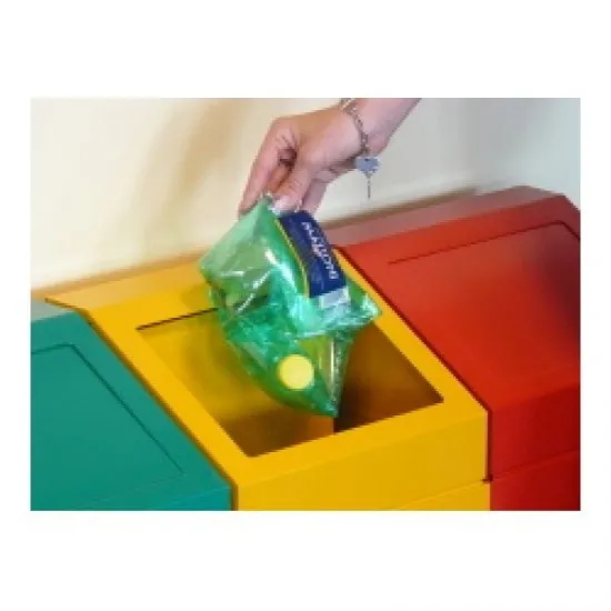 Cosuri gunoi pentru reciclare cu capac detasabil, 45 L Cosuri gunoi pentru reciclare cu capac detasabil, 45 L