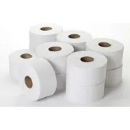 Rola hartie igienica maxi-jumbo, extra alba, in 2 straturi, Maxi Jumbo, AQAS, 150 m Rola hartie igienica maxi-jumbo, extra alba, in 2 straturi, Maxi Jumbo, AQAS, 150 m